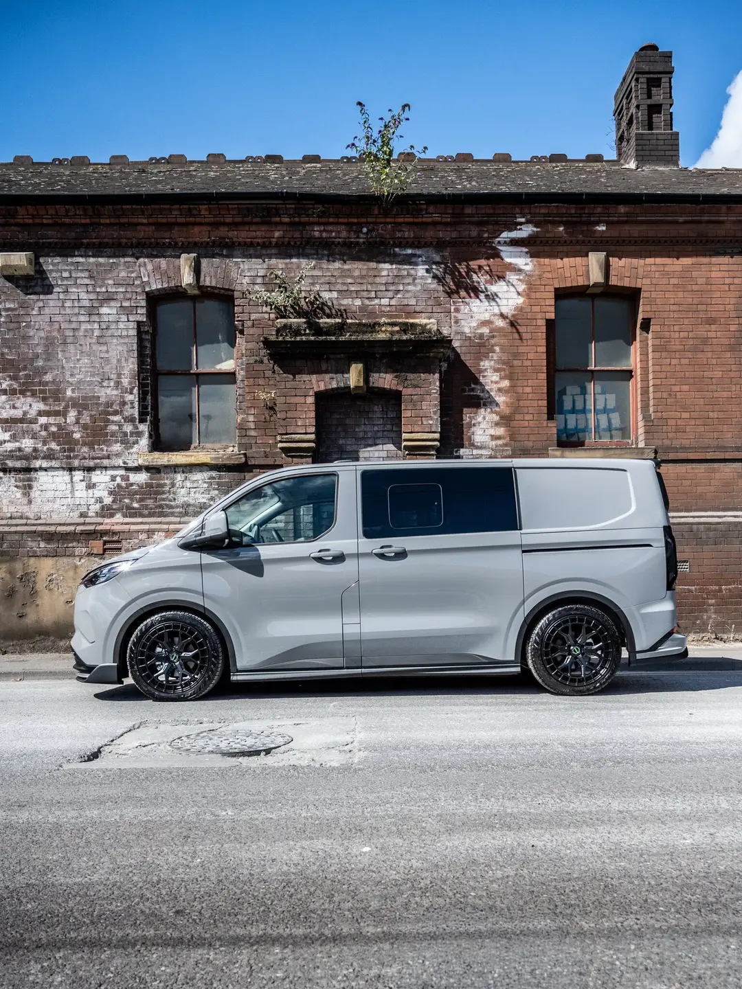 Ford Transit Custom Double Cab, grey