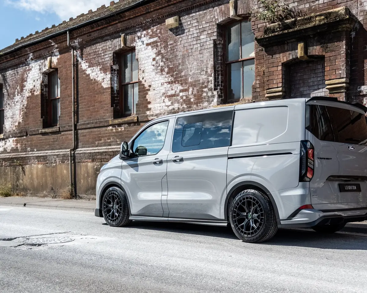 Grey Ford Transit Custom