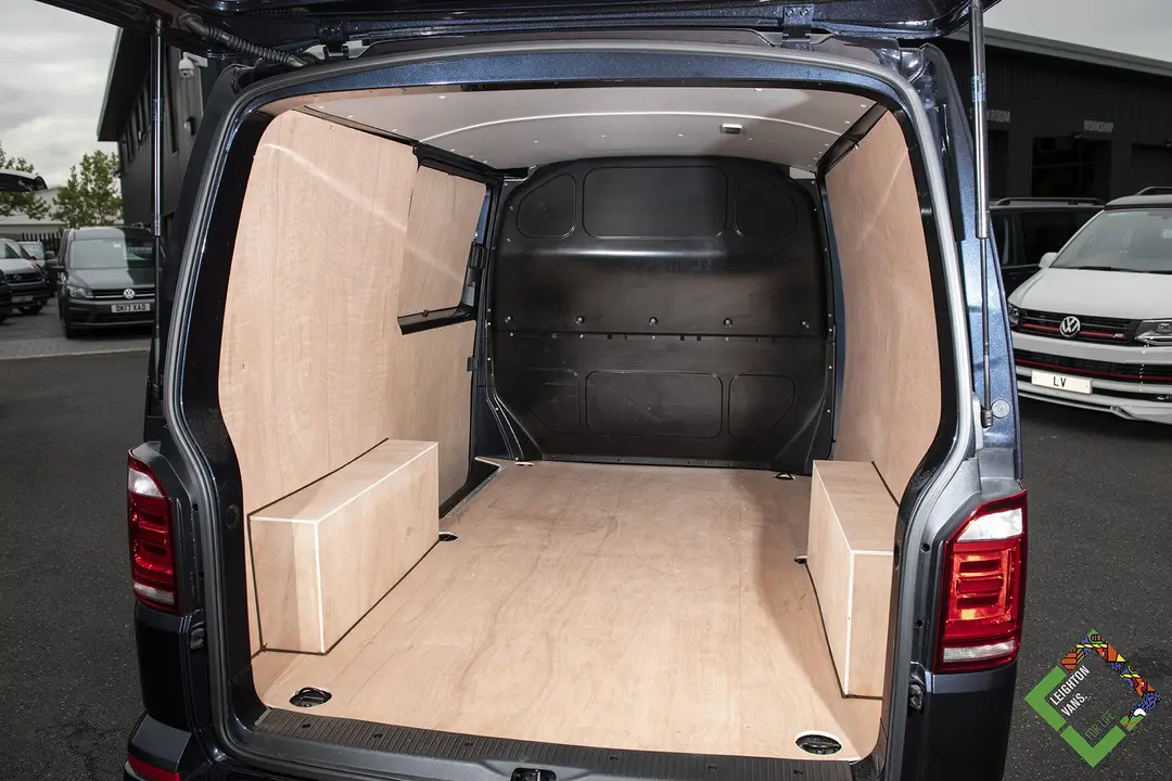 VW Transporter panel van rear load area