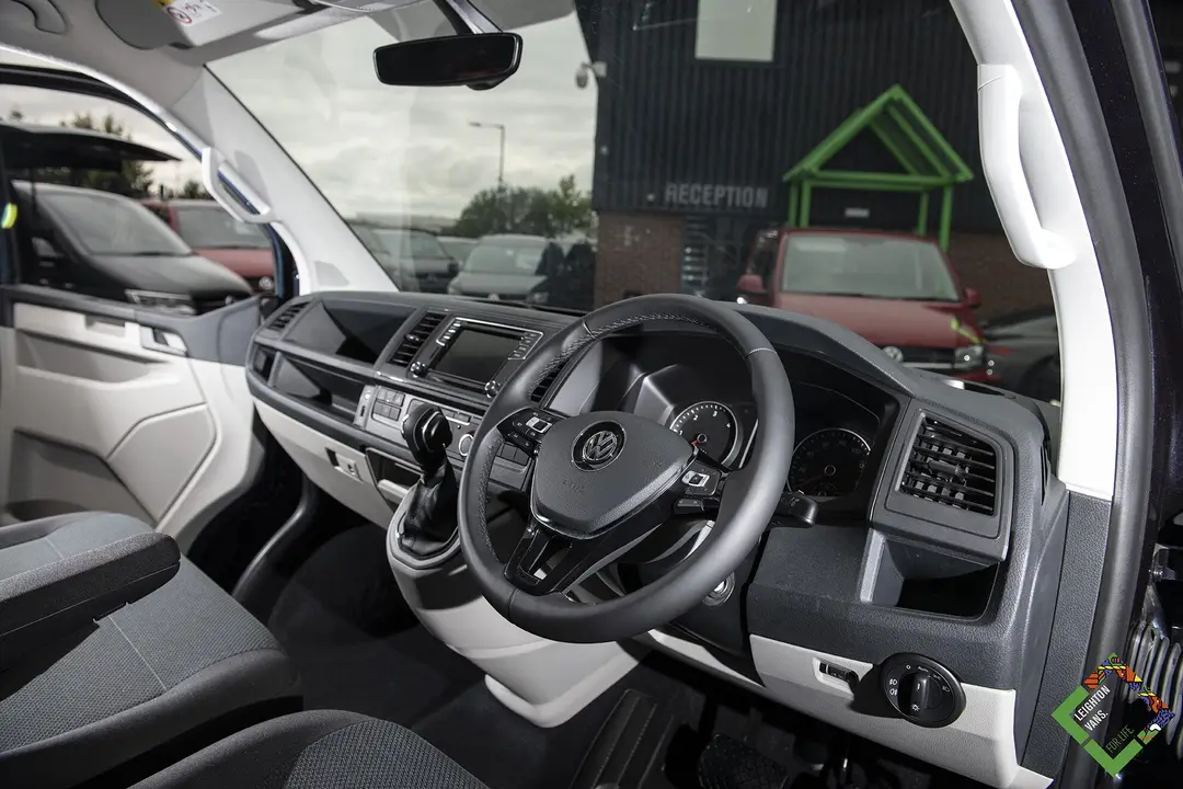 VW Transporter cab and dashboard