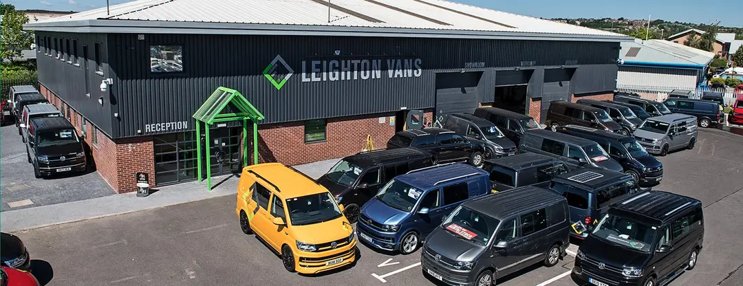 Aerial view of the Leighton premises on Bradmarsh Industrial Estate, Rotherham